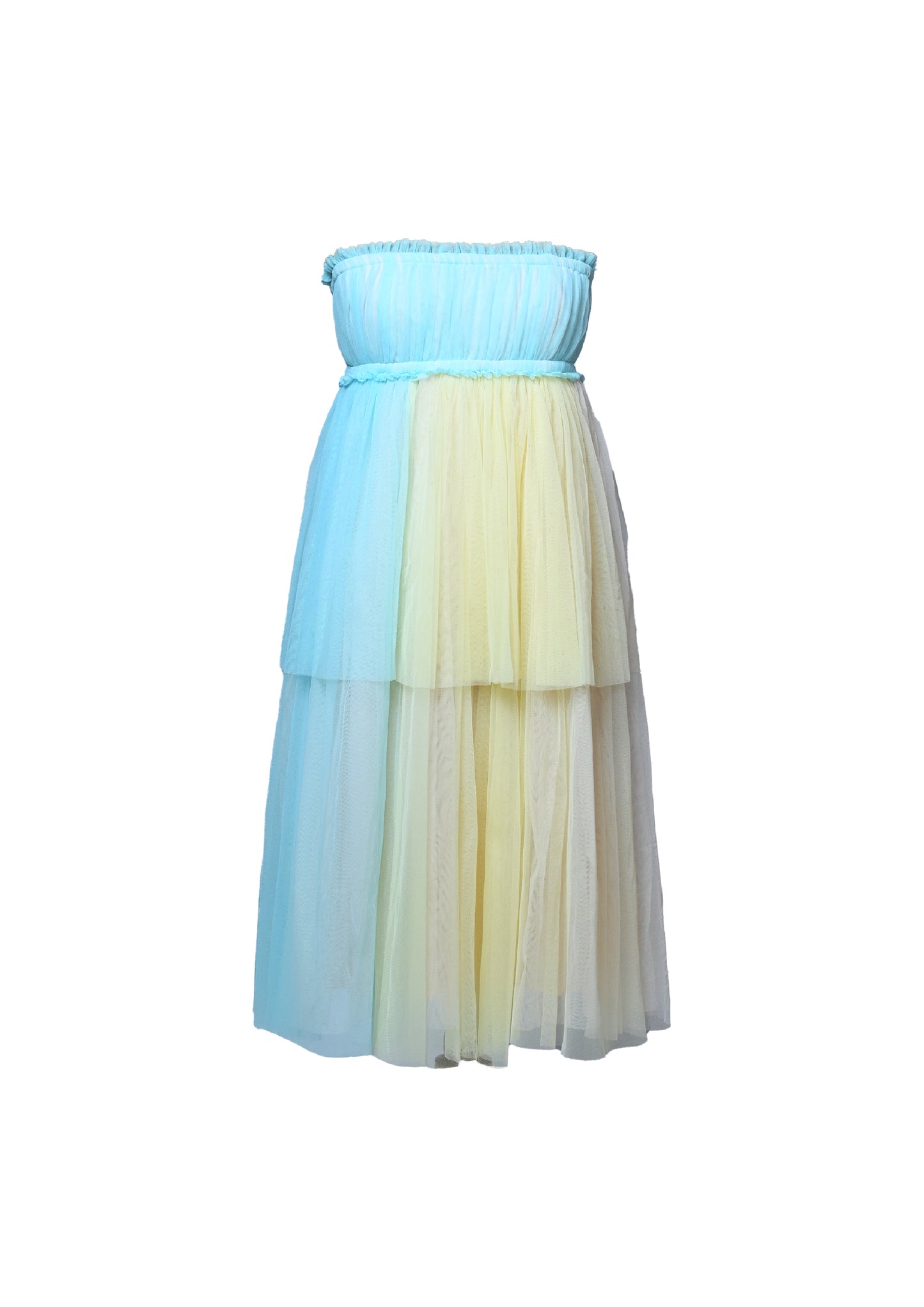 Pastel rainbow dress