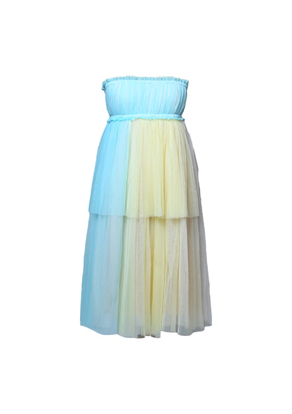 Pastel rainbow dress