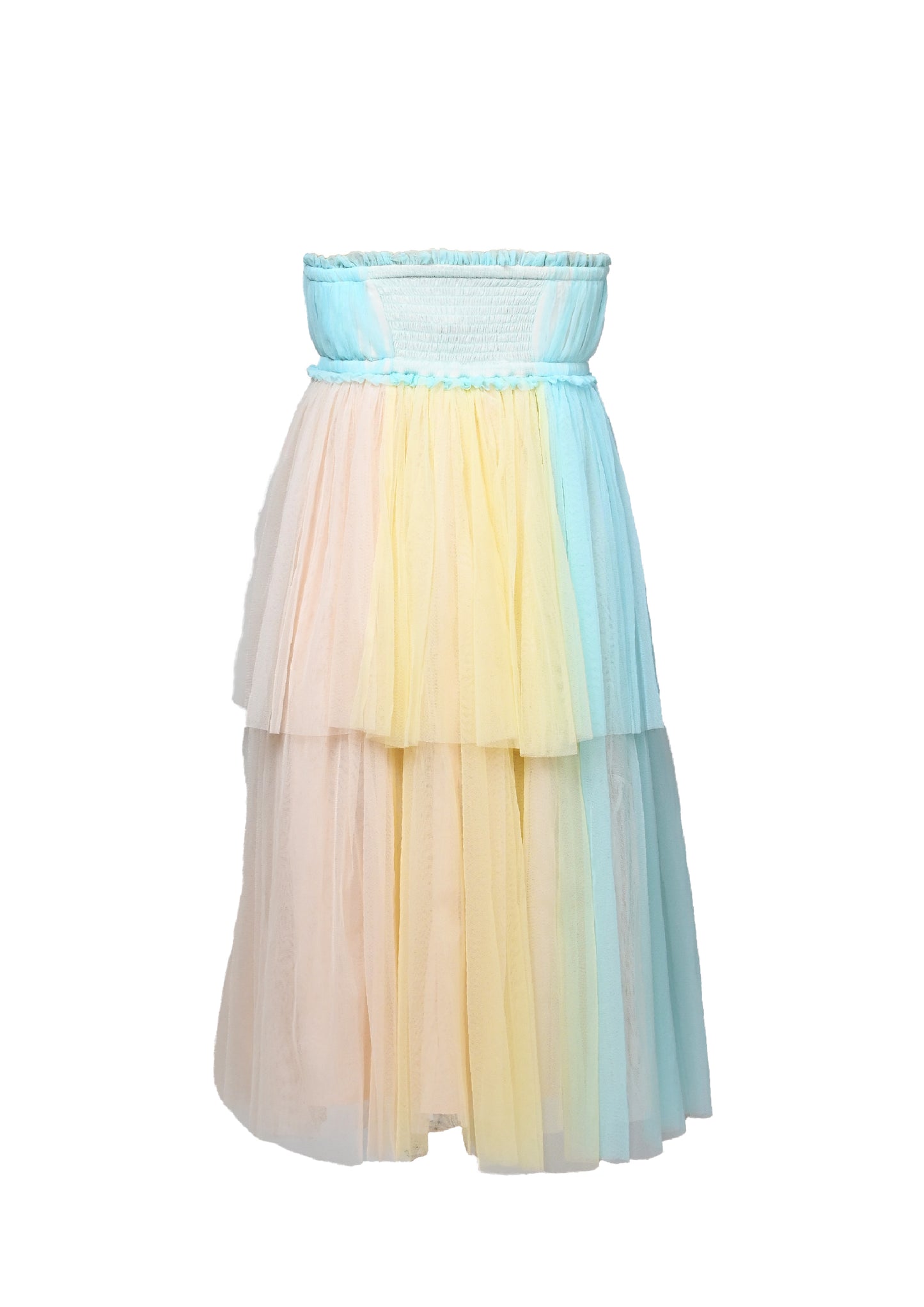 Pastel rainbow dress