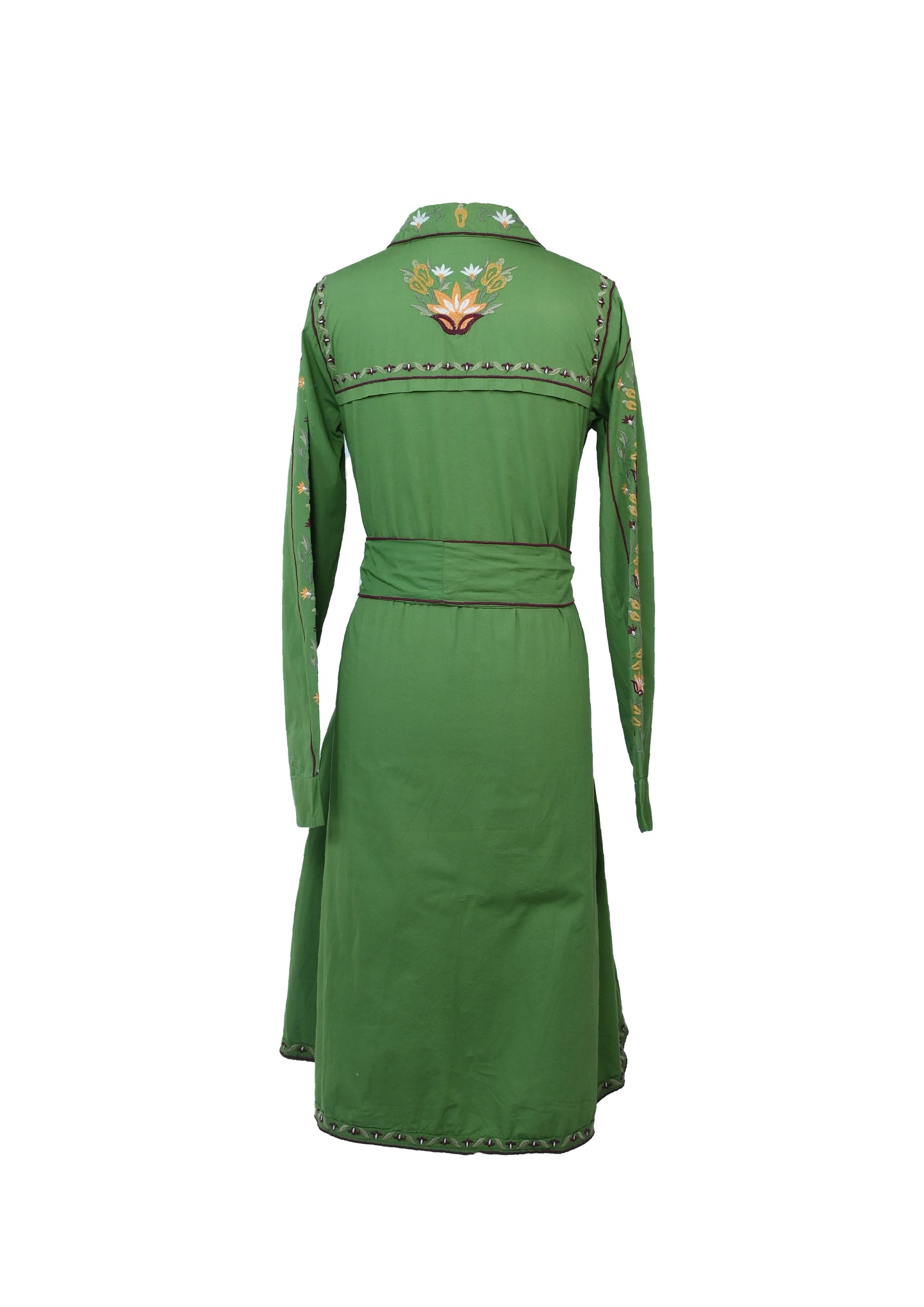 Chameleon dress-green