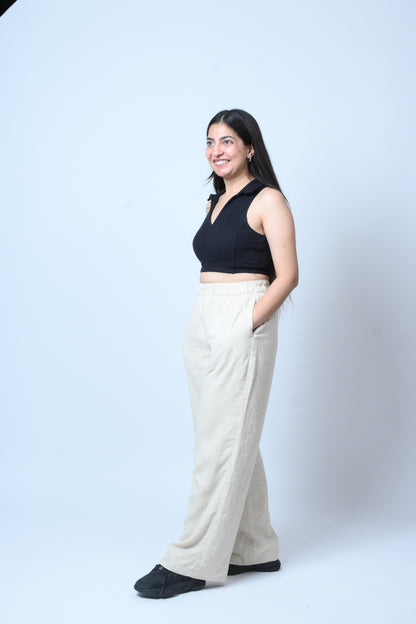 Linen trousers