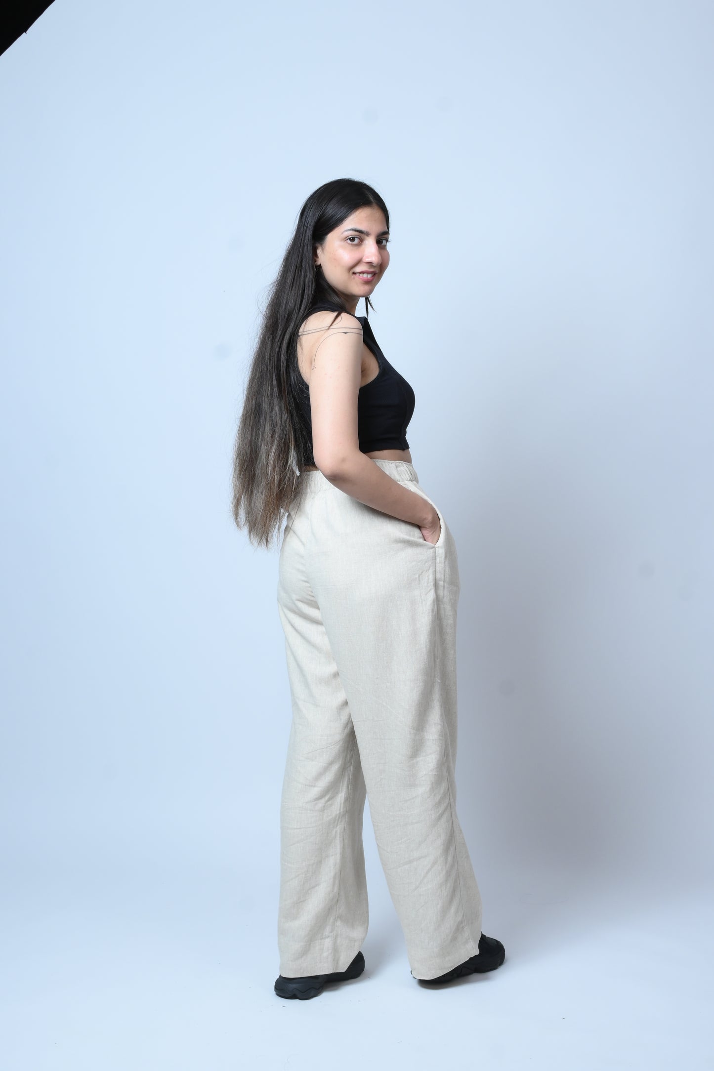 Linen trousers