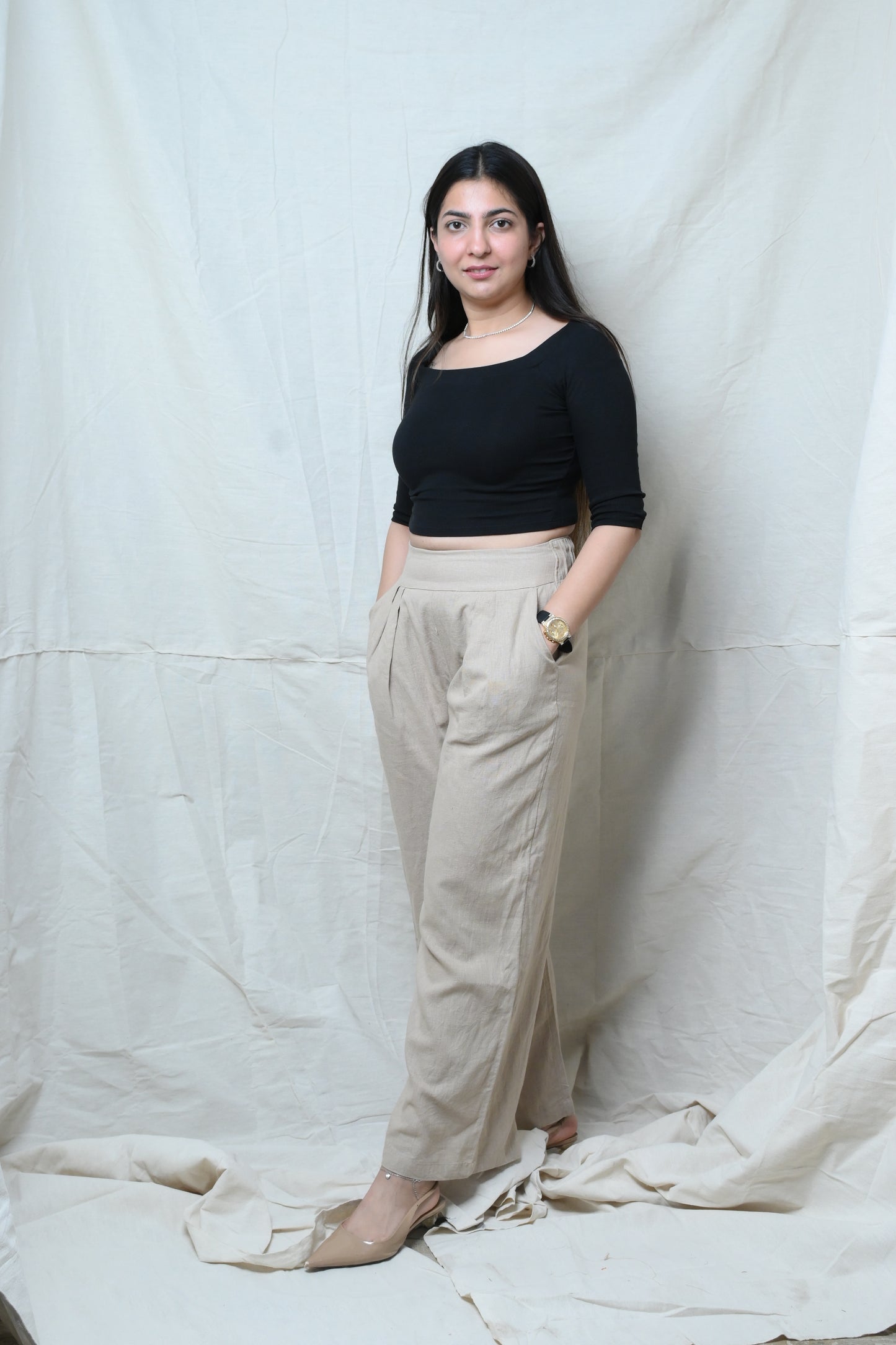 Linen trousers