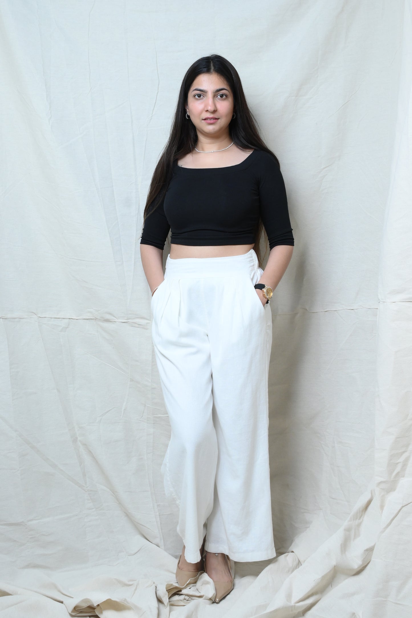 Linen trousers