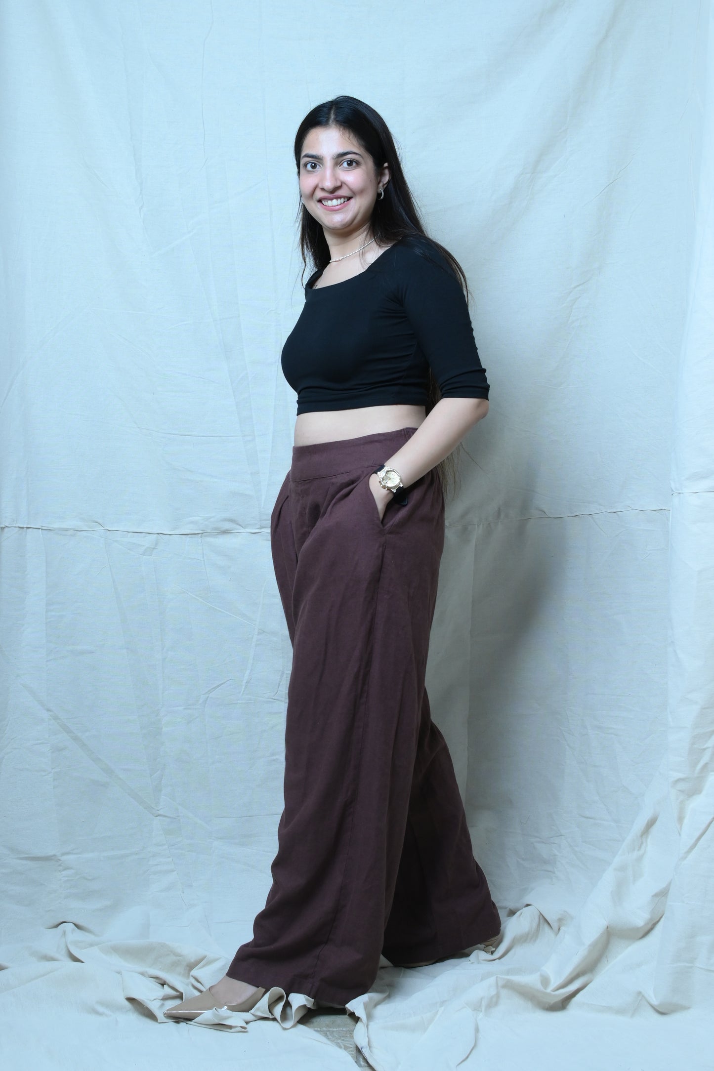 Linen trousers