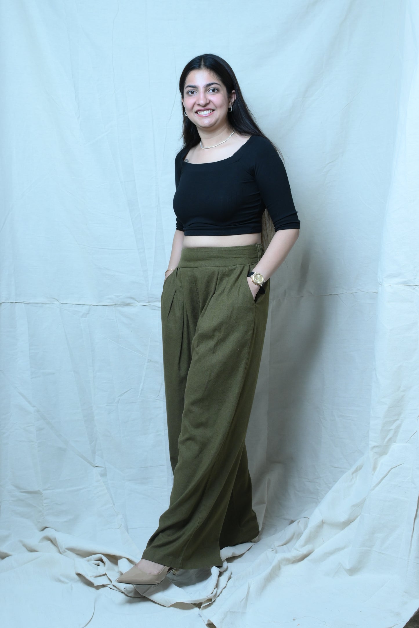 Linen trousers