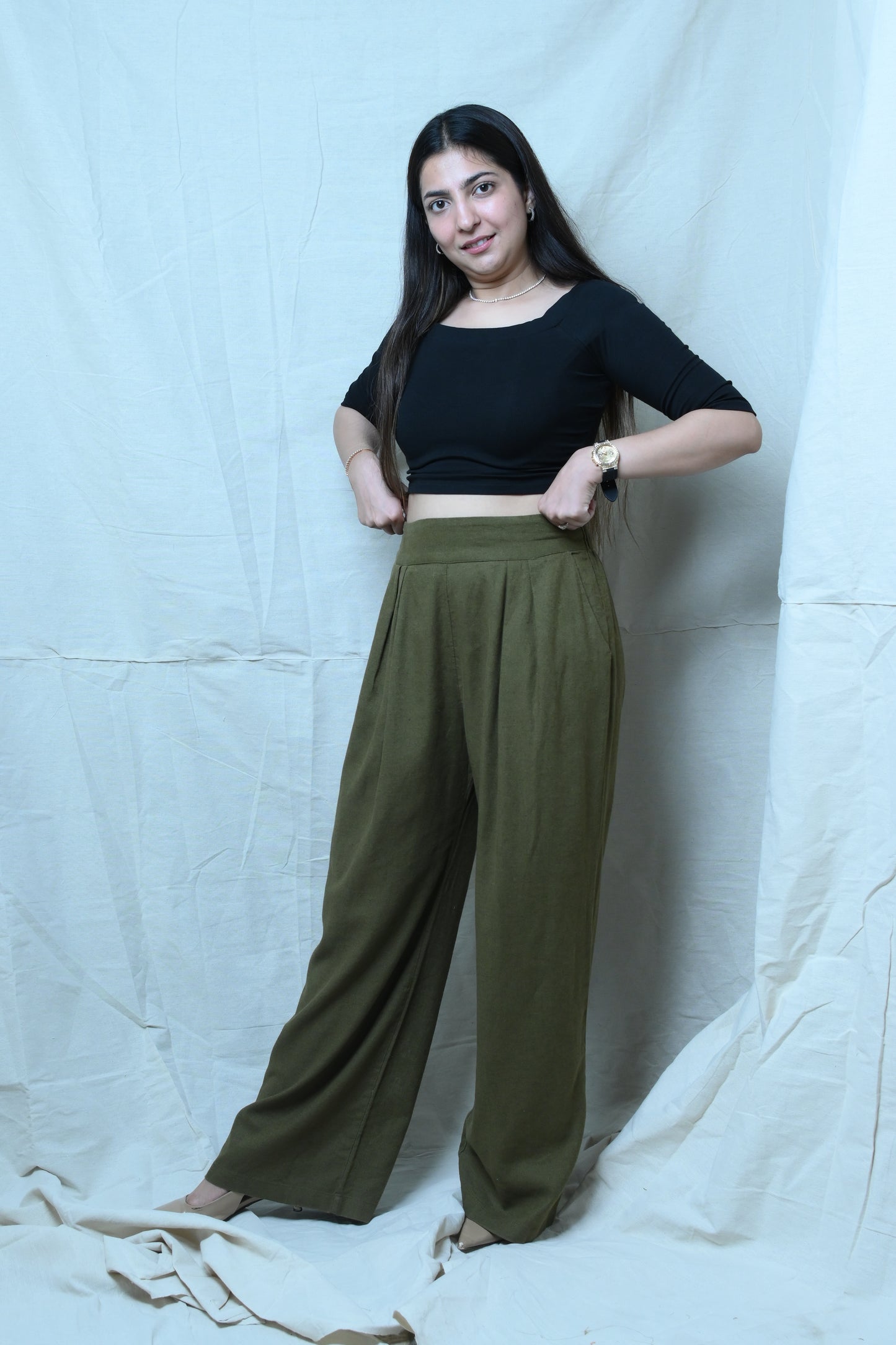 Linen trousers