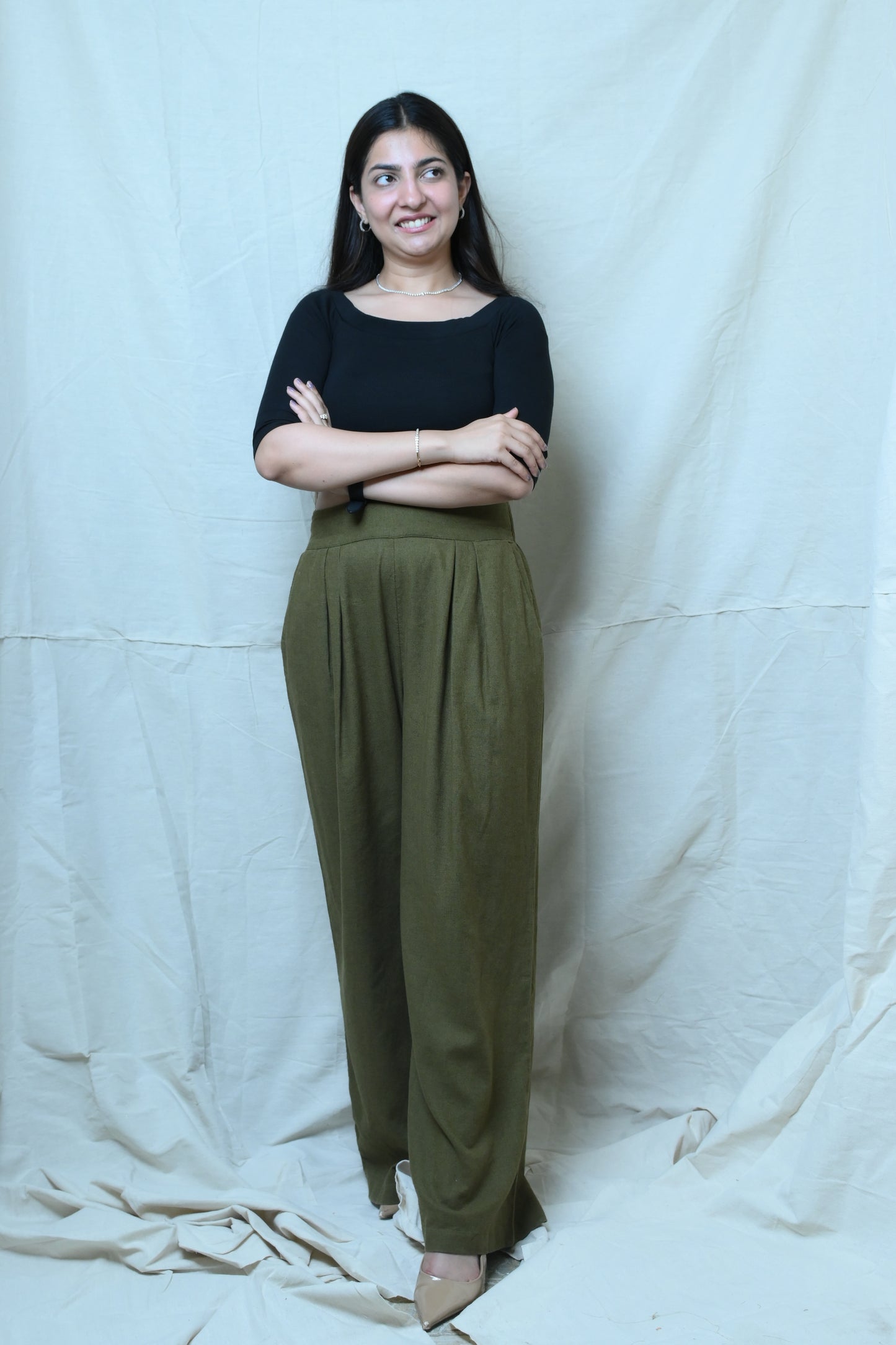 Linen trousers