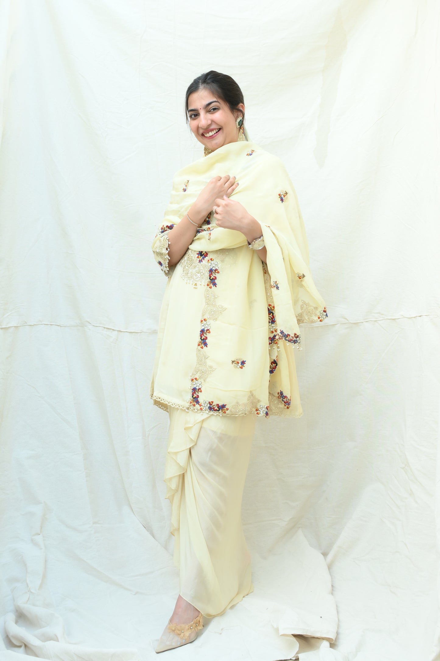 Luxury dhoti set