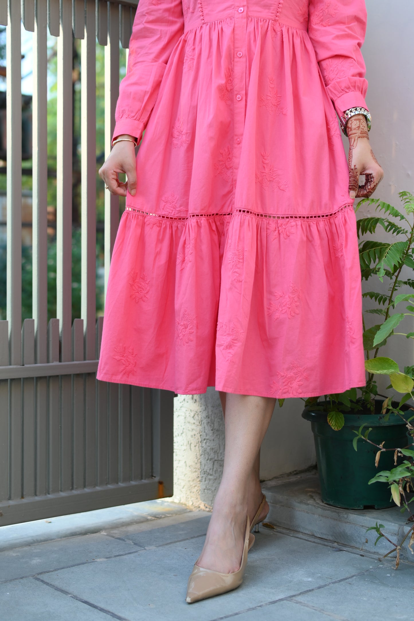 Hafus dress pink