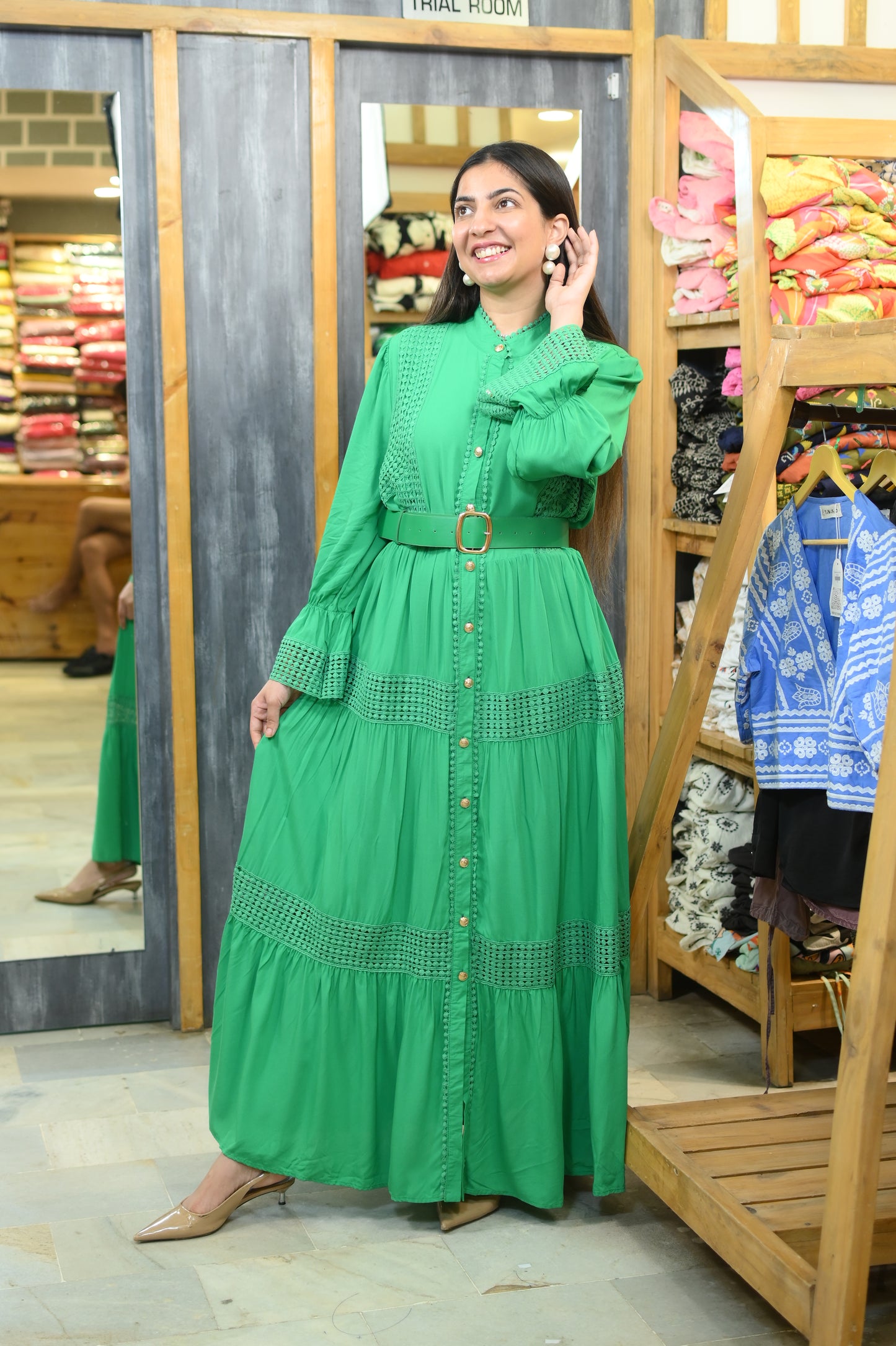 Moonstone dress-green