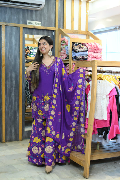 Amiya suit set Purple - Yáshicá